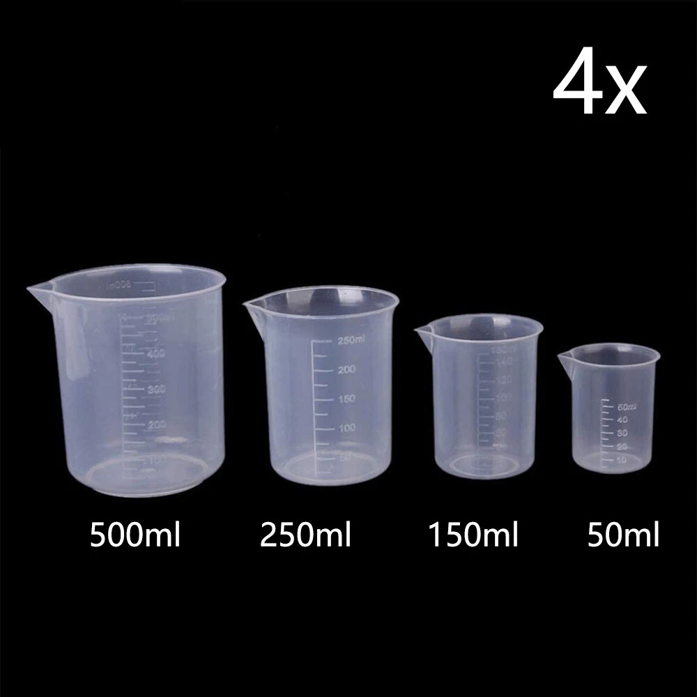 Plastic Liquid Container Laboratory Beaker