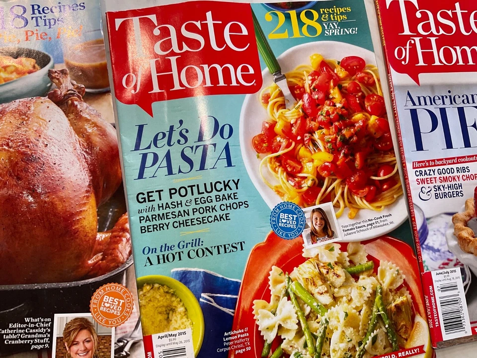 3 Taste of Home Magazines 2014/2015 - Image 4 of 4