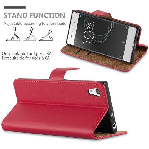 For Sony Xperia XA1 Case Luxury Flip Leather Stand Experia Wallet Phone Cover - Picture 21 of 28