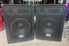 dj speakers pair