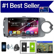for TOYOTA YARIS 2011-13  GPS APPLE CARPLAY ANDROID AUTO ODB DAB TPMS DVR CAMERA
