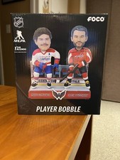 Alex Ovechkin & Mike Gartner “Then & Now” Washington Capitals NHL Bobblehead NIB
