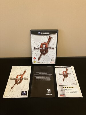Resident Evil Zero Nintendo Gamecube  ( Complete) ( Rare )