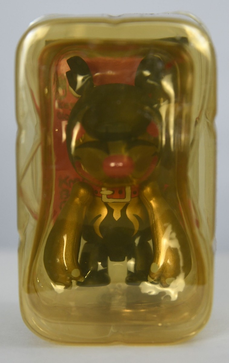 Toy2R Knuckle Bear Qee Chapter 1 - King Gold by Touma | eBay