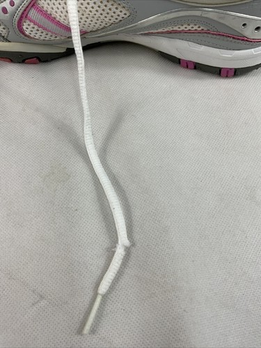 Sketchers Sport Low Top Silver Pink 8.5 Womens Sneakers Shoes 11442 - Picture 10 of 11