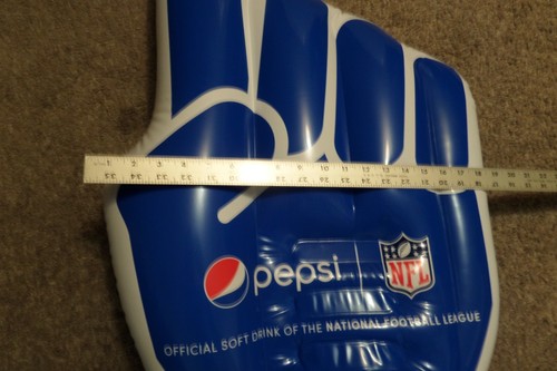 Large Oversize Pepsi Inflatable Finger Hand Puppet Official NFL #1 - Picture 2 of 10