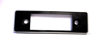 universal Radioblende schwarz silber für Blaupunkt Radio Autoradio Oldtimerradio