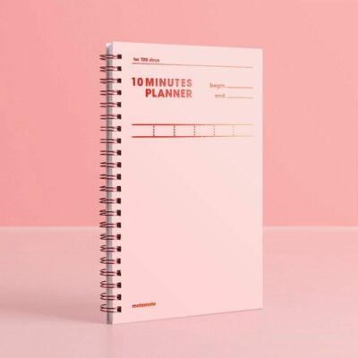 10 Minutes Planner for 100 Days / Study Planner By Motemote