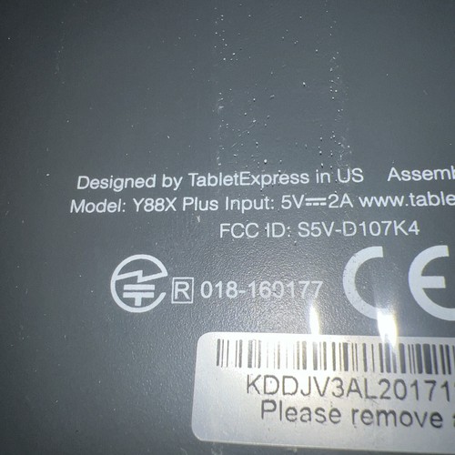 Dragon Touch Y88X Plus 7" Grey Android Tablet - Picture 6 of 6
