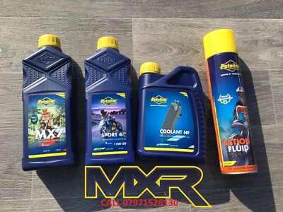 HUSQVARNA TC 85 14-26 SERVICE KIT PUTOLINE OIL MX7 15W-50 COOLANT AIR FILTER OIL