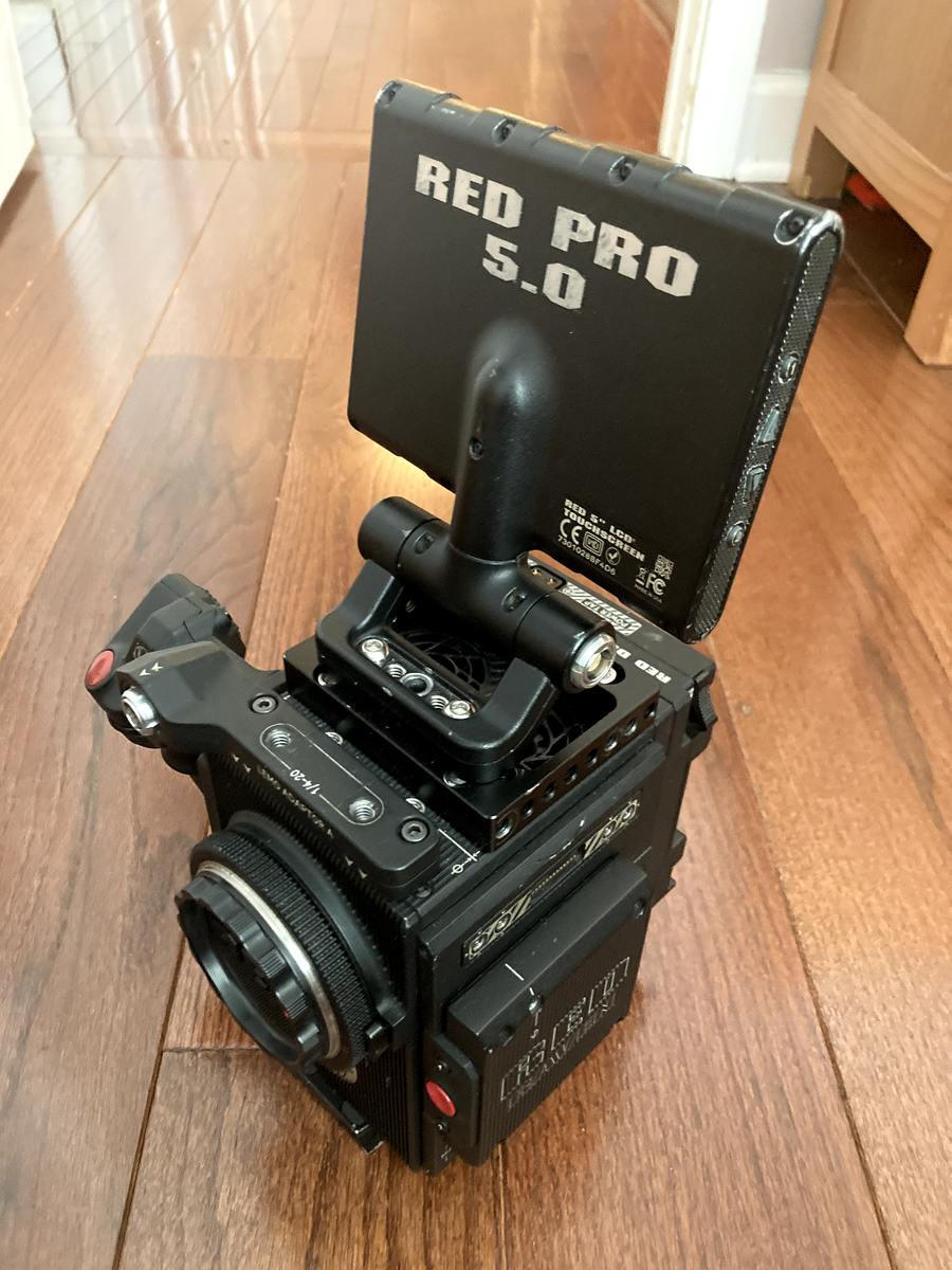 RED Raven DSMC2 Cinema Camera, EF Mount, Full Set Up Ready To