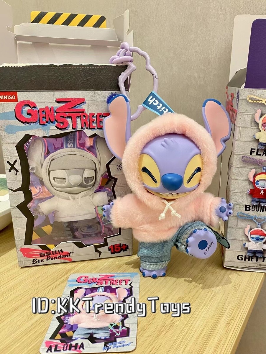 Miniso Disney Stitch GenZ Street スティッチ MINISO Disney Stitch GenZ Street Series Blind Box Vinyl