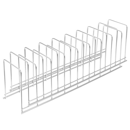 2pcs Stainless Steel Pot Organizer Pot Lid Organizer Rack Serving Tray Organizer - Picture 12 of 12
