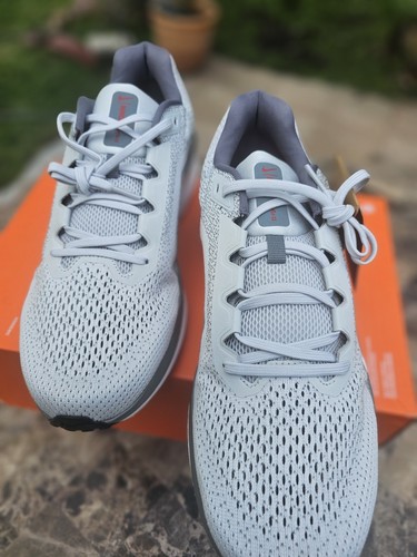 SIZE 14 MEN'S NIKE WINFLO 11 RUNNING SHOES Photon Dust/Smoke Grey FJ9509-005 - Picture 10 of 12