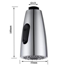 Faucet Sprayer Head Tap Black Faucet Head Home Household Kitchen Nozzle Durable