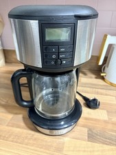 Russell Hobbs Filter Coffee Maker Black Timer Temperature Control coffee machine
