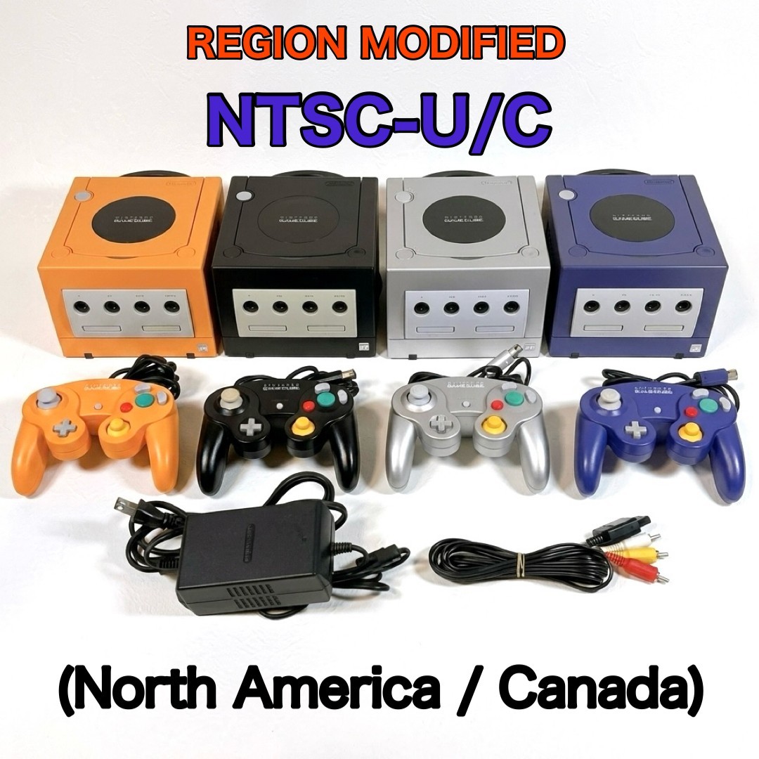 Nintendo GameCube Console DOL-001(101) memory card controller NTSC-U/C US/Canada
