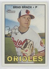 2016 Topps Heritage High Number Brad Brach #696 0f6
