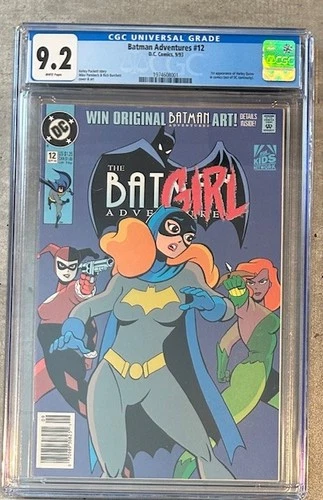 The Batman Adventures #12 (DC Comic 9/1993) CGC Universal Grade 9.2 White Pages