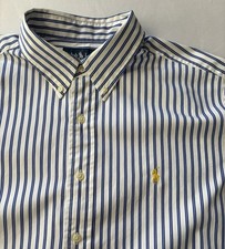 Ralph Lauren Men  s Classic Fit Button Down Dress Shirt 100 Cotton Sz XL