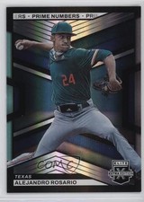2023 Panini Elite Extra Edition Prime Numbers B 34/60 Alejandro Rosario 11gl