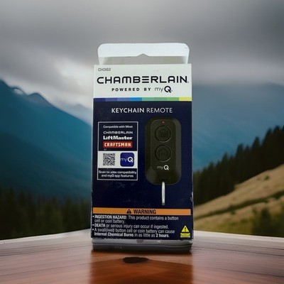Chamberlain Garage Door Mini Keychain Remote Model CH382 Brand New Sealed