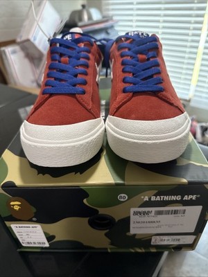 Size 8.5 - A Bathing Ape Mad Sta #1 M1 Red