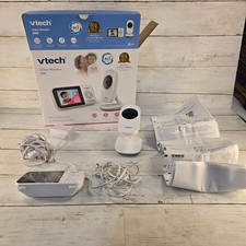 VTech VM819 Video Baby Monitor 2.8in Color LCD Night Vision 2-Way Talk White