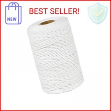 PerkHomy Cotton Butchers Twine String 500 Feet 2mm Twine for Cooking Food Safe C
