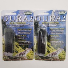 Kool Stop Dura 2 Road Bicycle Brake Pad Inserts Black TWO PAIRS 2X OPEN PACKAGE