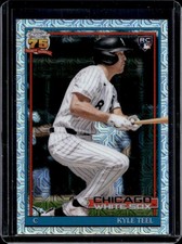 2026 Topps Kyle Teel 1991 Chrome Silver Pack RC Mojo Refractor #91C-61 White Sox
