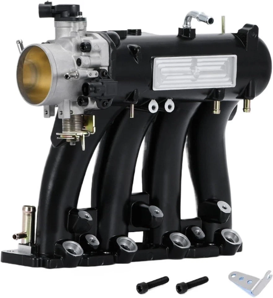 D15 D16 D Series Intake Manifold +70mm Throttle Body For Honda Civic CRX DEL SOL Foto 2 de 4