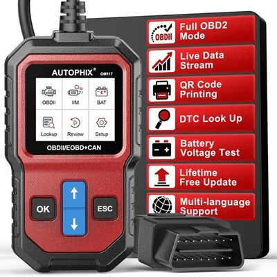 KFZ OBD2 Scanner Car Check Engine Fault Code Reader OBDII Diagnostic Scan Tool