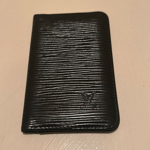 Louis Vuitton Epi Leather Noir Porte Cartes Card Holder Black Quiet Luxury Bifol