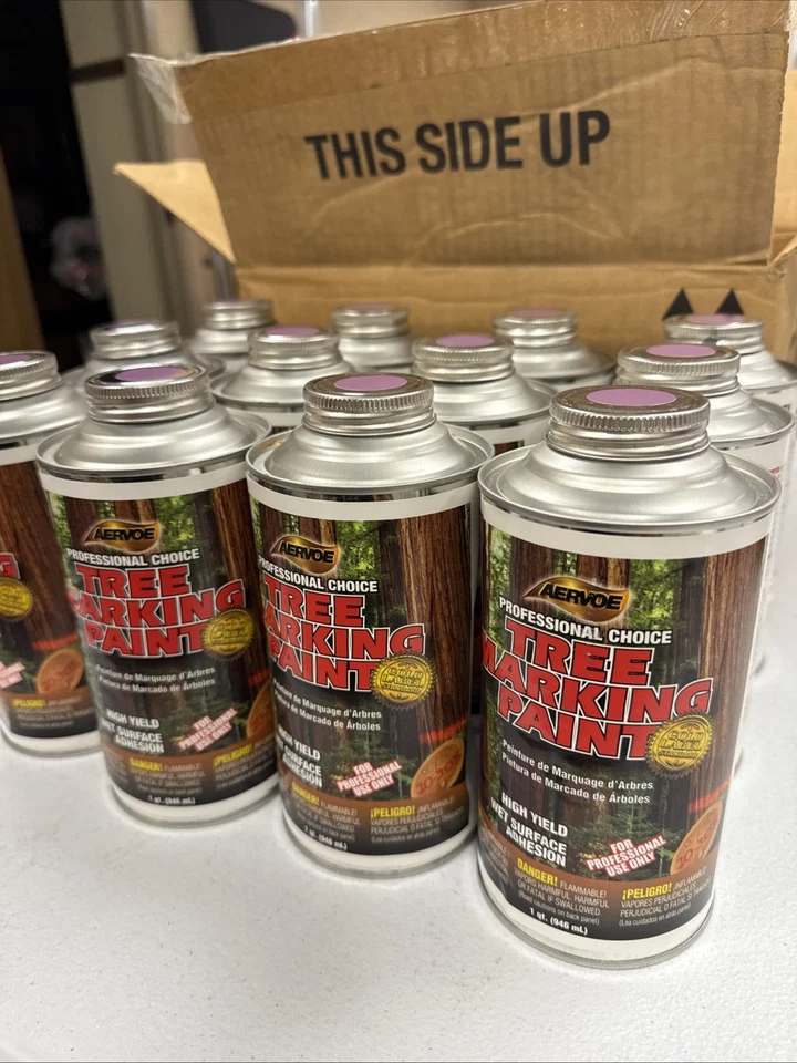 Aervoe 6380Q Purple Professional Choice Tree Marking Paint - 1 Quart - 12-Pack - Image 2 of 4