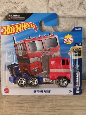 Hot Wheels Optimus Prime, 2025, TRANSFORMERS, HW SCREEN TIME, 104/250, NEU & OVP