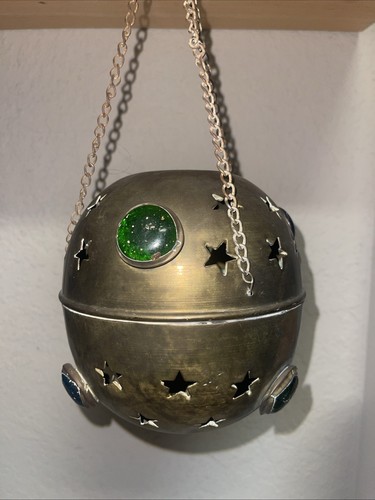 Moroccan Brass Lantern Islamic Mosque chandlery Hanging Pendant