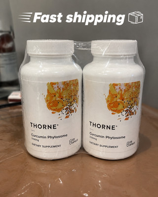 2 Pack OF Thorne Curcumin Phytosome 1000mg Dietary Supplement | 120 Capsules New
