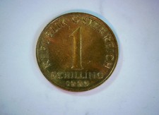 Austria 1996 1 Schilling Second Republic (Edelweiss / numeral type) Coin