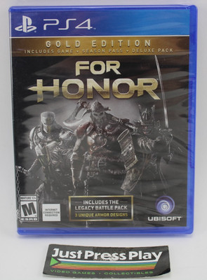 For Honor: Gold Edition Sony PlayStation 4 PS4 New/Sealed (Disc Loose Inside)