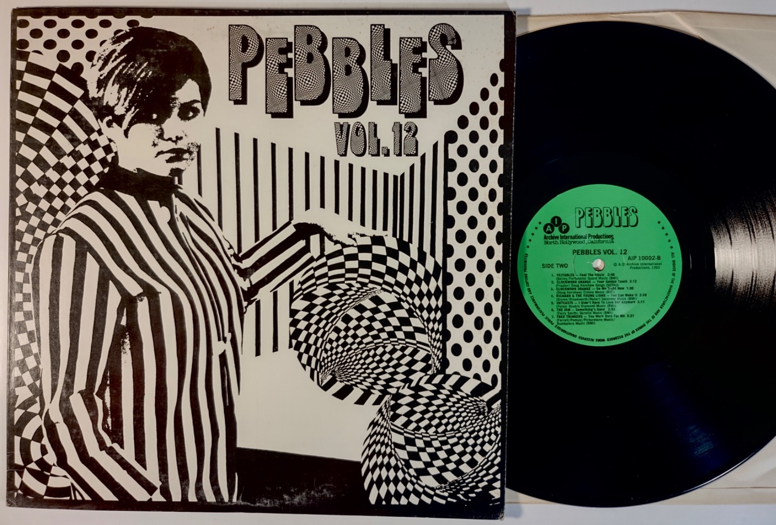Pebbles Vol. 12 LP AIP Garage Rock