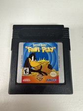 Daffy Duck Fowl Play Nintendo Gameboy Color Game Tested + Working & Authentic