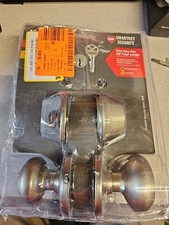 Kwikset Cove Entry Lockset Keyed Alike Satin Nickel 96900-424