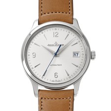 Jaeger-LeCoultre Master Control Date Stainless Steel / Silver / Leather Q4018420