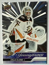 CALLE CLANG 2021-22 UD Outburst SP Young Guns SP Rookie RC #709 Extended Series