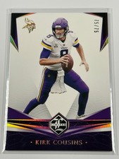 2020 Panini Limited - Kirk Cousins 75/75 Bookend