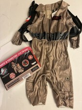 Ghostbusters Costume Boys 12/18 months Jumpsuit Proton Pack Backpack Infant