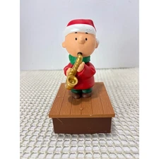 2011 Hallmark Peanuts Wireless Band Charlie Brown musical figure Good Condition