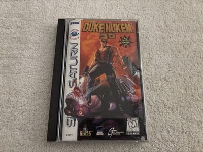Duke Nukem 3D Sega Saturn US NTSC Import 60hz