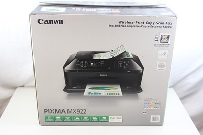 New Canon Pixma MX922 Wireless All in One Color Inkjet Photo Printer